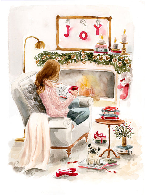 Bookish Holiday Card Bundle (set of 10)