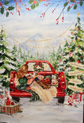Illustrated HOLIDAY TRUCK Holiday Card