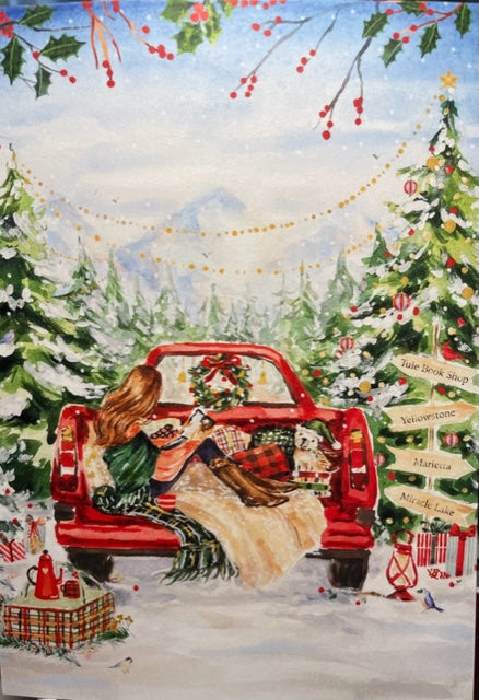Illustrated HOLIDAY TRUCK Holiday Card