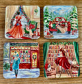 Christmas Coasters (Set of 4)