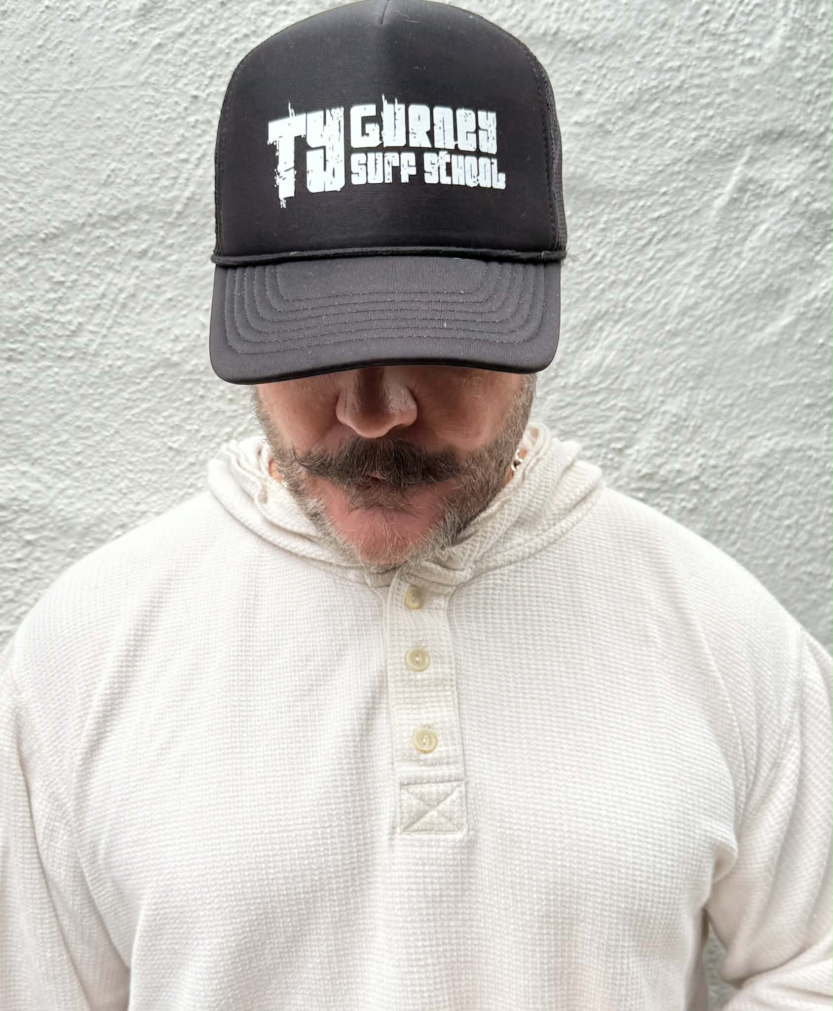 Ty Gurney Surf School Black Trucker Hat