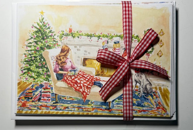 Bookish Holiday Card Bundle (set of 10)