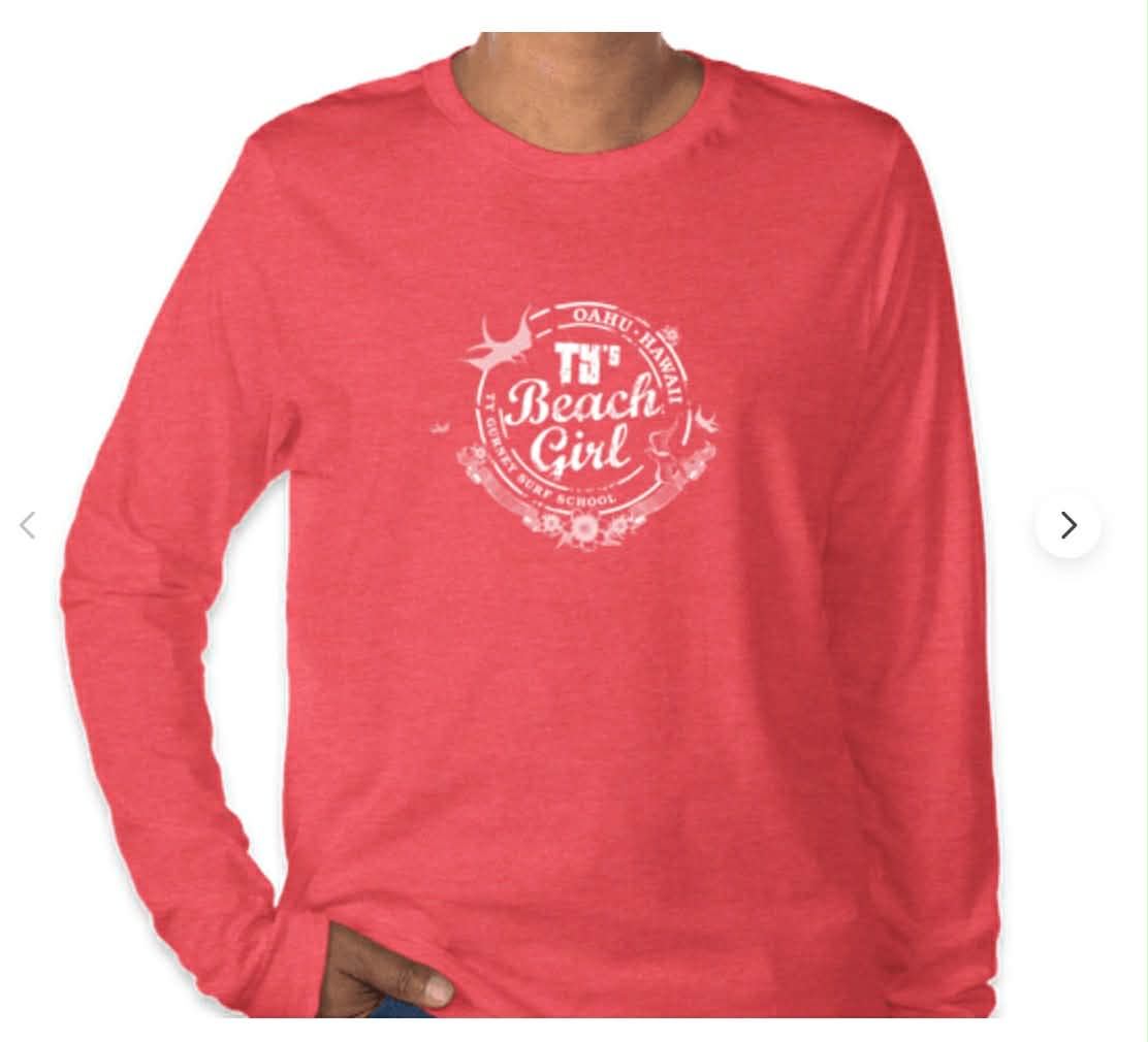 Ty Gurney Surf School Red Longsleeve Shirt